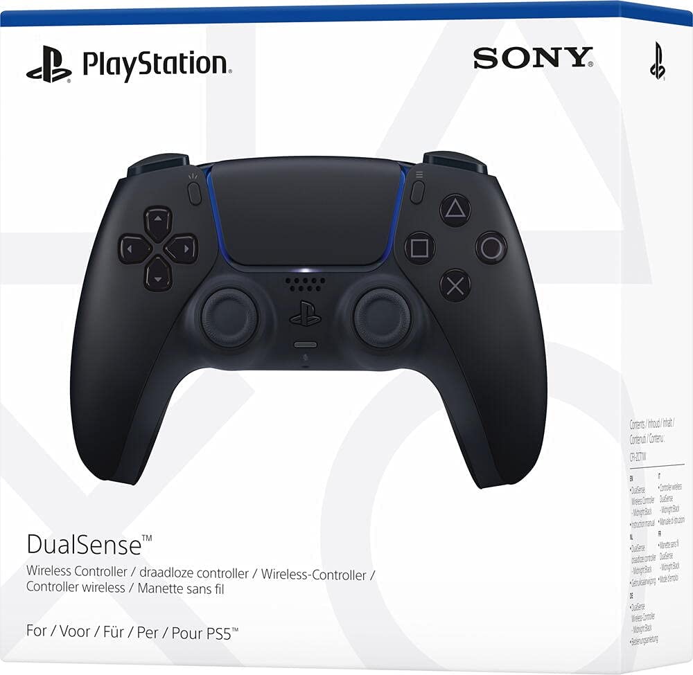 PS5 Black Dualsense Controller + HD Camera