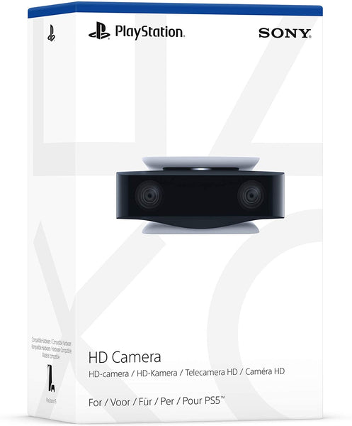 PS5 Black Dualsense Controller + HD Camera