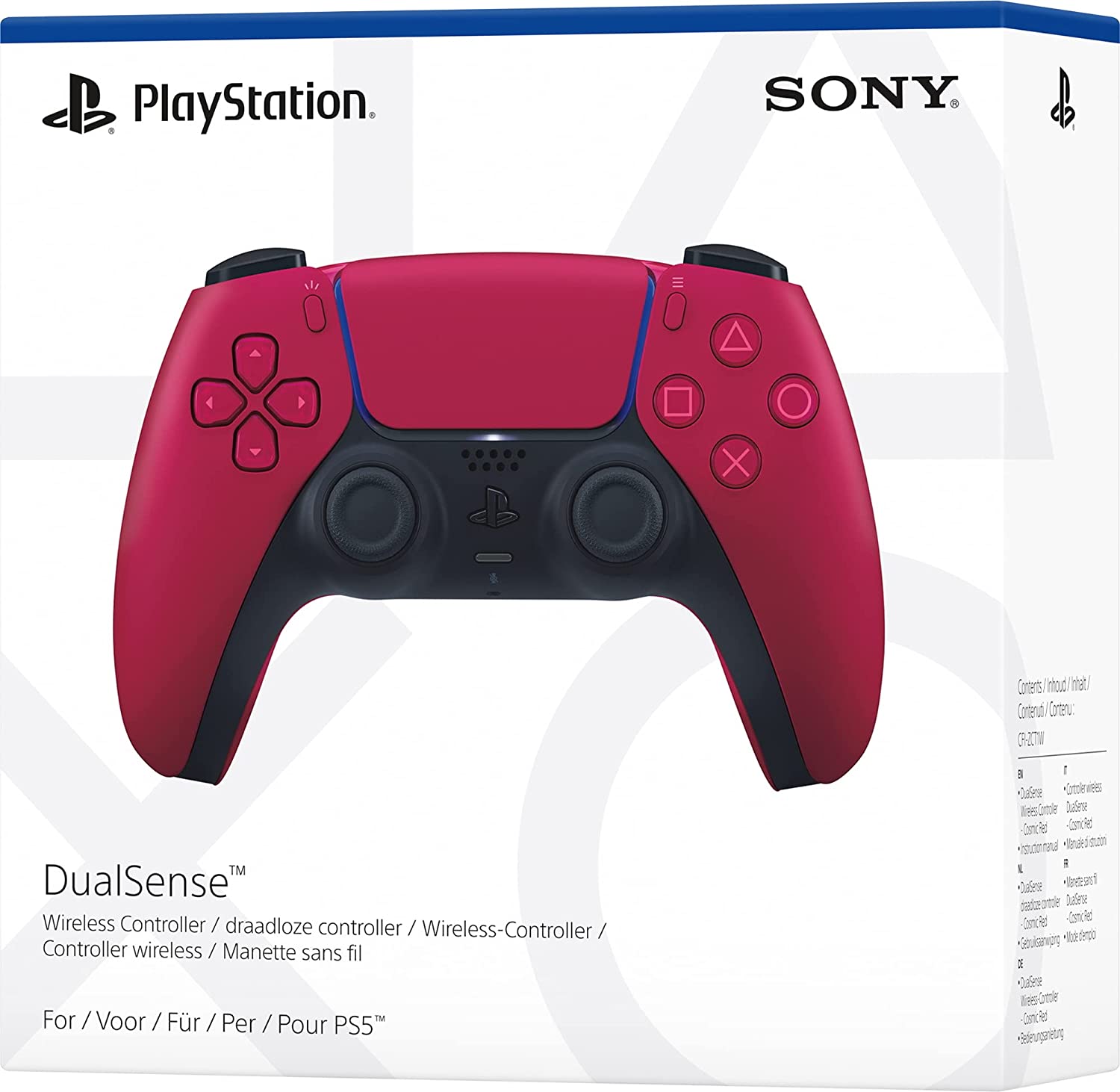 PS5 DualSense Cosmic Red Wireless Controller