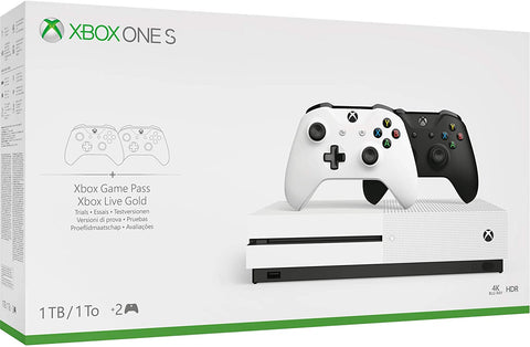 Xbox One S 1TB Console - Two-Controller Bundle