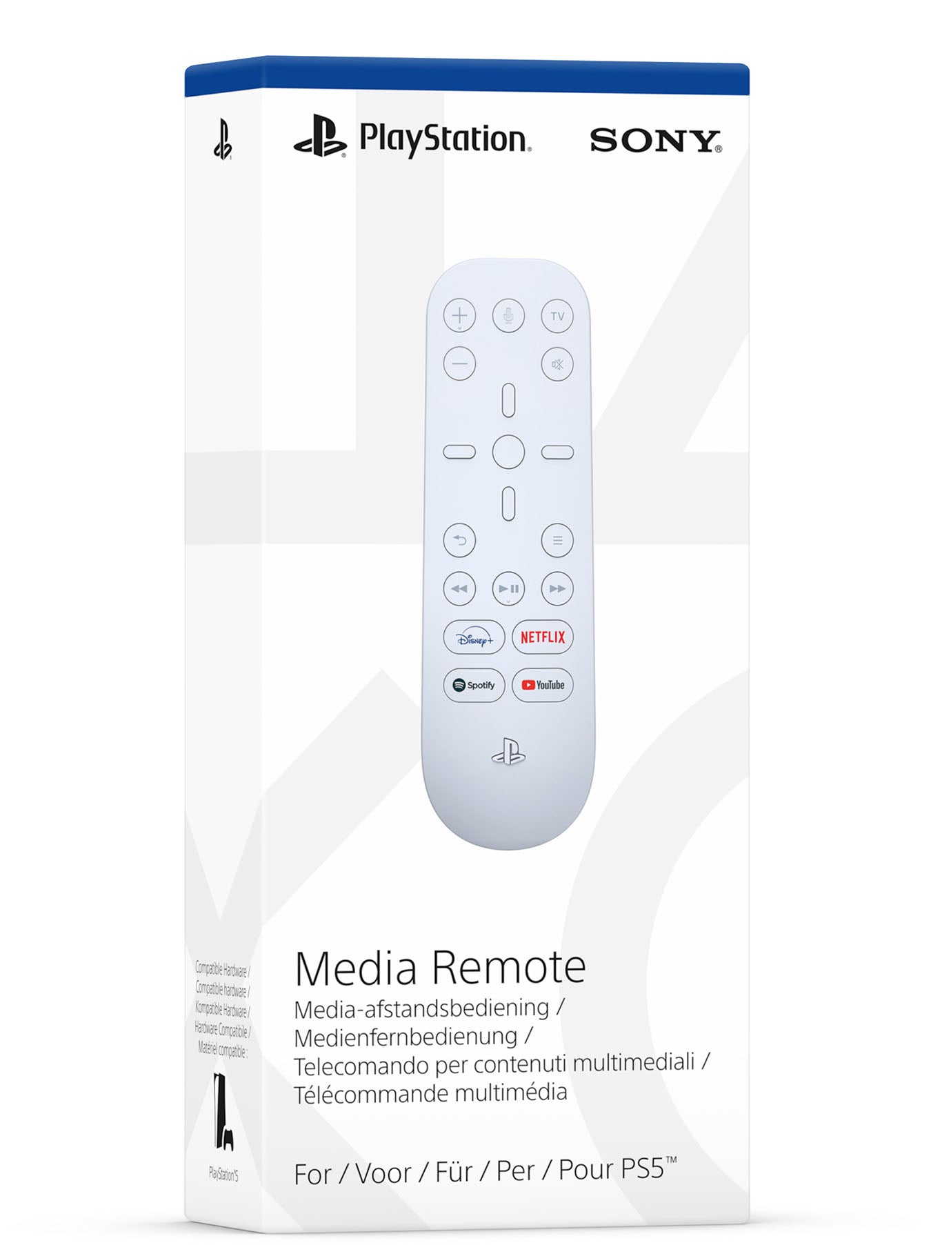 Media remote - Playstation 5